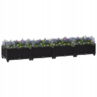 Záhradný box- Vidaxl Pot pre zvýšené zľavy, 160x40x23 cm