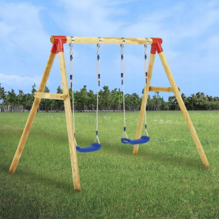 Záhradná hojdačka - Vidaxl Swing s 2 sedadlami, 230x130x166 cm, D