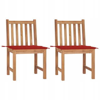Záhradný stôl, stolík - Desatorka režiséra, Solid Teke Wood, červená