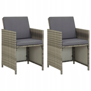 Záhradný stôl, stolík - Záhradný stôl, antracit, 78 x 78 x 31 cm, plaz