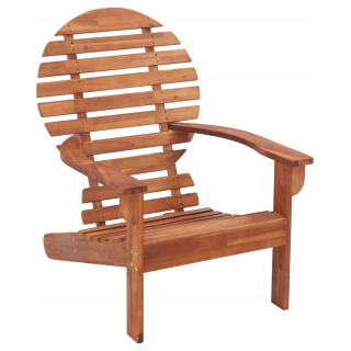 Záhradný stôl, stolík - Vidaxl záhradné stoličky Adirondack, masívne drevo AK