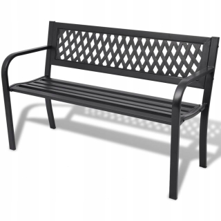 Záhradná lavica, lavička - Vidaxl Garden lavica, 180 cm, masívne drevené drevo