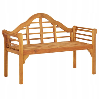 Záhradná lavica, lavička - Vidaxl Garden Bench, 125 cm, tuhé drevo Acacia Wood