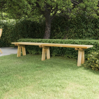 Záhradná lavica, lavička - Vidaxl Garden Lavič, 220 cm, impregnované drevo