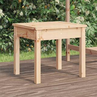 Záhradná lavica - Vidaxl Garden Bench, 50x44x45 cm, masívne borovice drevo