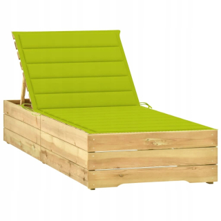 Záhradné lehátko - Záhrada Deckchair Beach stoličky + strecha * modrá