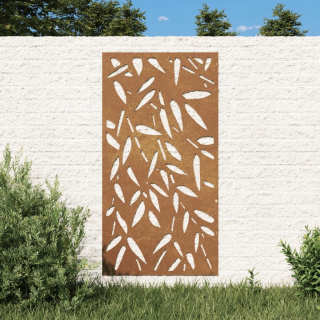 Záhradná súprava nábytku - Vidaxl Garden Wall Decoration, 105x55 cm, Kortenowska Stal