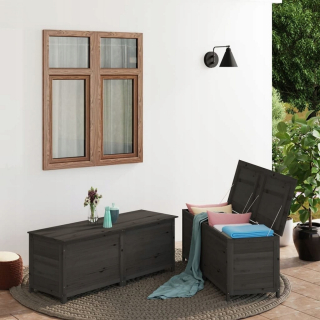 Záhradný box- Vidaxl Garden Cushion hrudník, antracit, 12