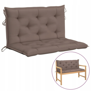 Vankúš na záhradný nábytok - Vidaxl Swing vankúš, taupe, 100 cm, tkaniny
