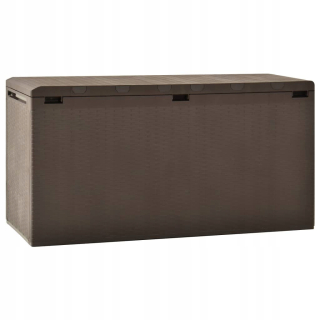 Záhradný box- Vidaxl Garden prevodovka, hnedá, 114 x 47 x 60 ° C