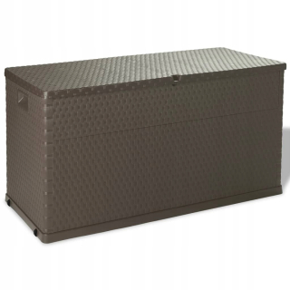 Záhradný box- Vidaxl Garden, hnedá prevodovka, 120x56x63 cm, r