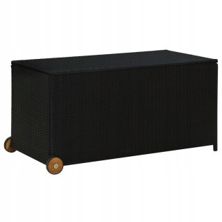 Záhradný box- Vidaxl Garden Gearbox, čierna, 120x65x61 cm, RA, RA.