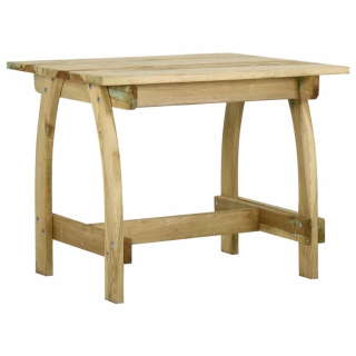 Záhradný stôl, stolík - Vidaxl Garden Table, 110x74x75 cm, impregnovaný D