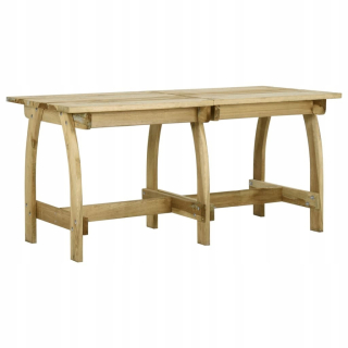 Záhradný stôl, stolík - Vidaxl Garden Table, 160x74x75 cm, impregnovaný D