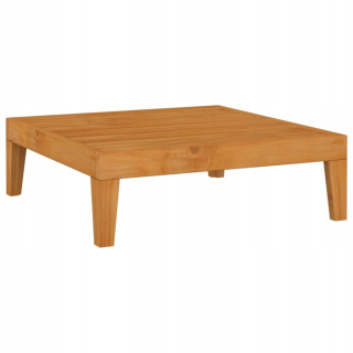 Vidaxl Garden Table, 68,5x68,5x24 cm, masívne drevo