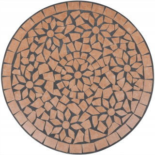 Záhradný stôl, stolík - Záhradný barový stôl, hnedá, 120x55x110 cm, po