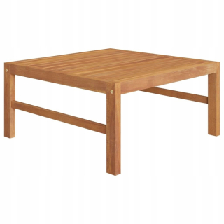 Záhradný stôl, stolík - Silný štvorcový záhradný stôl 80 cm šedá