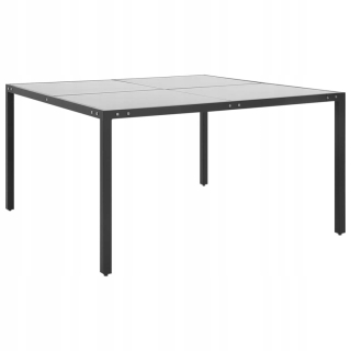 Záhradné lehátko - Vidaxl Garden, anthracite tabuľka, 130x130x72 cm