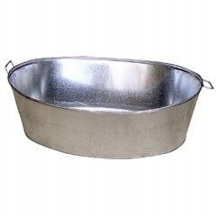 Sauna, výrivka - POZINKOVANÁ VAŇA 120L