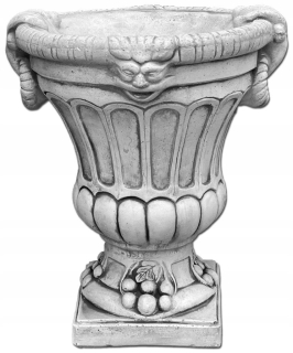 Záhradná figúrka - VÁZA DEKORATÍVNY BETÓNOVÝ KVETINÁČ 51 CM S104808