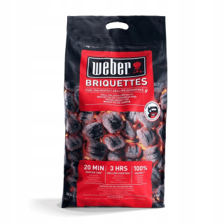 Brikety, uhlie na grilovanie - Weber High -callorie Grilled Briquette 8 kg