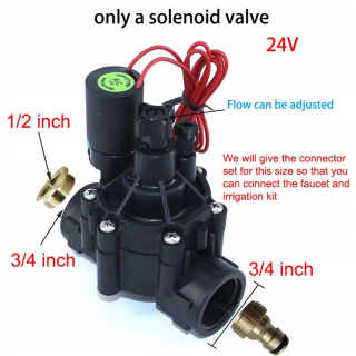 Postrekovač - WIFI Smart Garden zavlažovací ovládač Smart Solenoid zavlažovacej vody