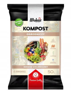 Záhradná pôda - Vokas Záhradníctvo kompost 50 l hnojizuje Zem