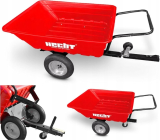 Príves so záhradným vozíkom pre traktor 300 kg