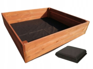 Mini skleník - Zelenina Dwarf 120x80x27 Dvojitá impregnovaná, kontrola, herbárium, hrudník