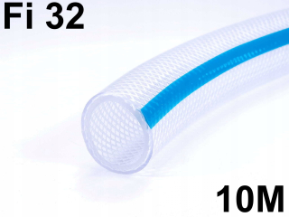 Bazénová hadica k čerpadlu - Technická hadica zosilnená 32 mm PVC 20BAR 10M kábel
