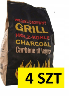 Uhlie pre mriežku 2,5 kg 4 ks