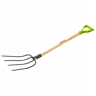 Vidly, lopata - Universal Forks 4 zuby drevená rukoväť, verto