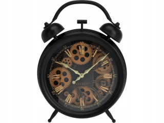 Dekoračný doplnok do záhrady - Závidenie / stojaci budík viditeľný retro retro kolesá Radro - 30 cm