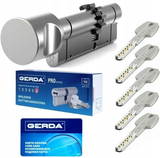 Zámok na bránu - Dvere vložte Gerda prosystem x 40/30 so 7 cm stojanom na zámok dverí
