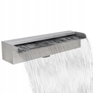 Vidaxl Waterfall Rcgen -nehroudless oceľ 45 cm