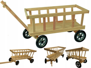 Vozík na záhradnú hadicu - Laddle Ladder Ladder Wagon Bączek-2385