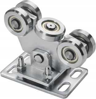 Kočík kočíka pre posuvnú bránu 80x80x5 mm