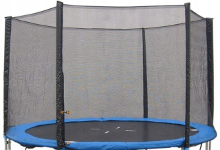 Ochranná sieť na trampolínu - Verticana 35 W Biela šošovka 45