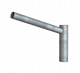 Uličná lampa - Single Boom, jednoručné wn-1