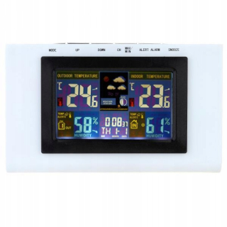 LCD displej displeja Hygrometer s hodinami