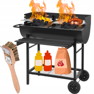 Záhradné ohnisko - XL Open Coal Grill Open Roet + Free
