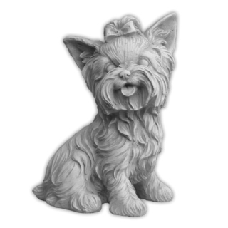 York Dog Concrete Figure Dog 976 Darček