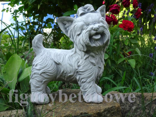 York Dog Concrete Figure Dog M977 Darček