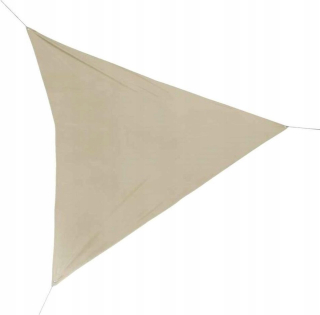 Záhradný slnečník - 5 m x 5 m ECRU Sun Suncreen Sail