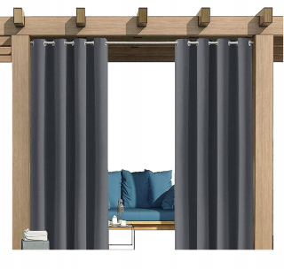 Záhradný stan, pavilon - Záhradné záclony 155x180 pre altánok záhradnej terasy