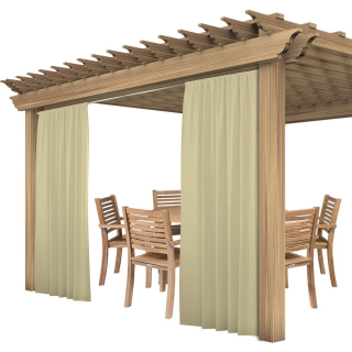 Záhradný stan, pavilon - Záhradné záclony 155x220 pre altánok záhradnej terasy