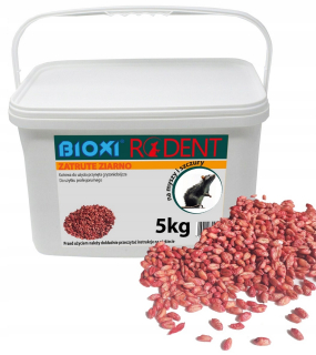 Repelent, plašič  pre zvieratá - JED BIOXI MYŠI OTRAVOVANÉ ZRNO POKRKANY 5kg