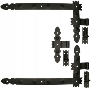 Záves na bránu - Angle Belt pre dvere 800x50 mm set 6el