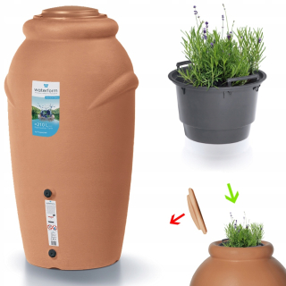 Nádrž na dažďovú vodu - Rainbow Tank 210 L Aquacan Baby Terracotta