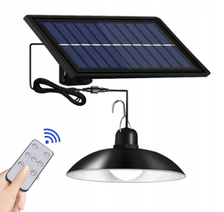 Záhradná závesná lampa - ZD53D Solárna lampa zavesenie záhradného lustu LED